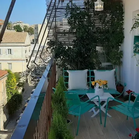 Aay- Corfu Town & Sea 2bedroom Renovated + Lift / Comfy&design+wifi * Corfu (city)