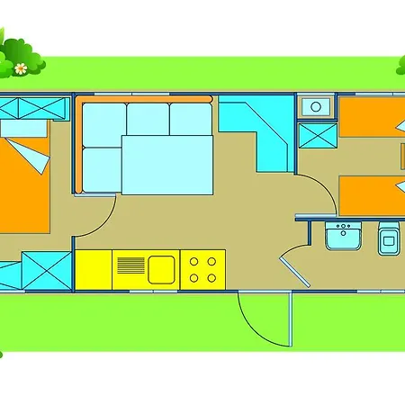Happy Camp Mobile Homes In Karda 4* Corfu (city)
