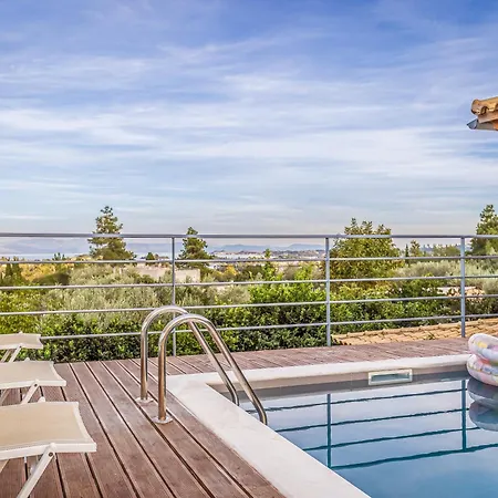 Olivia Corfu - Amazing Sea-view 3 Bedroom With A Pool Villa *