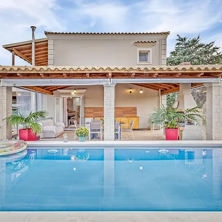 Olivia Corfu - Amazing Sea-view 3 Bedroom With A Pool * Gazatika