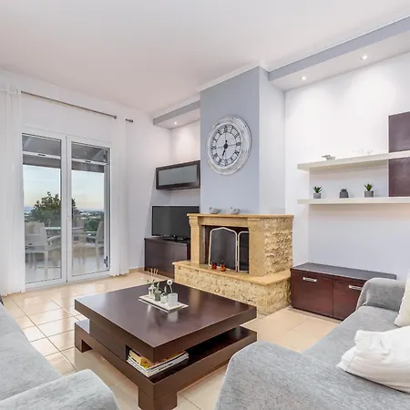 Olivia Corfu - Amazing Sea-view 3 Bedroom With A Pool Villa Gazatika