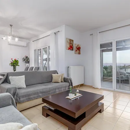Olivia Corfu - Amazing Sea-view 3 Bedroom With A Pool Gazatika