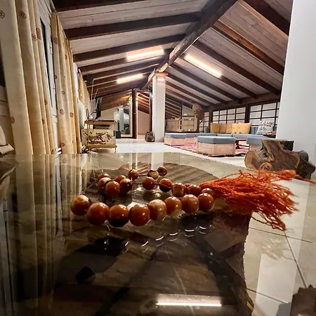 σοφιτα ξυλο μεταλο γυαλι Apartment *