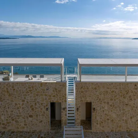 Luxurioese Mit Meerblick Stoa Serenity Apartment Nisaki (Corfu)