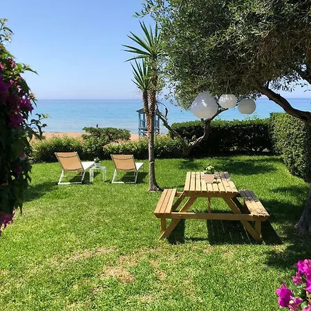 Aqua Seafront Corfu House With Garden