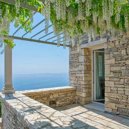 Paleopetres Blanche - Private Pool - Sea Views - Nissaki - North East Coast - Villa