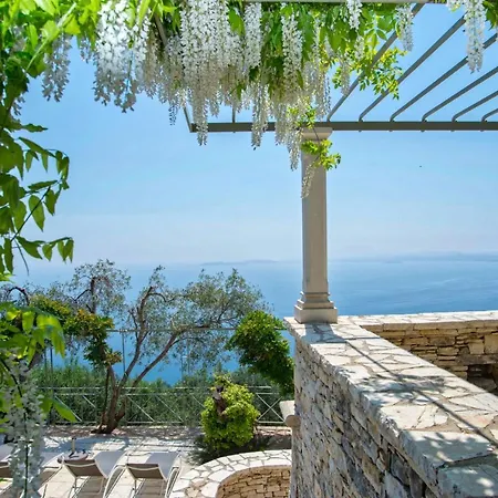Paleopetres Blanche - Private Pool - Sea Views - Nissaki - North East Coast - Nisaki (Corfu)