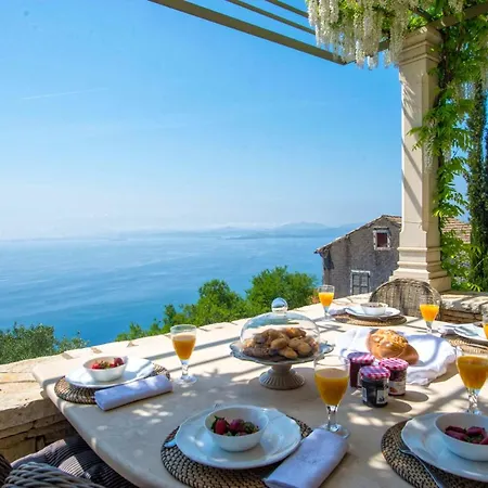Paleopetres Blanche - Private Pool - Sea Views - Nissaki - North East Coast - Nisaki (Corfu)