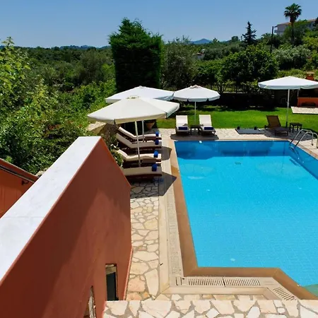 Luxury Corfu Rose Private Pool 4 Bdr Dassia