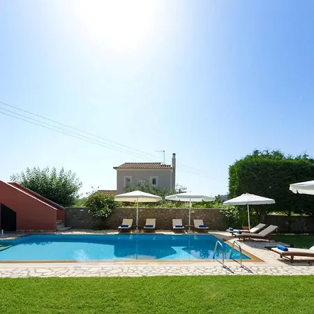 Luxury Corfu Rose Private Pool 4 Bdr Dassia * Dafnila