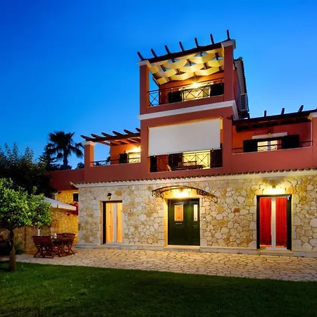 Villa Luxury Corfu Rose Private Pool 4 Bdr Dassia Dafnila
