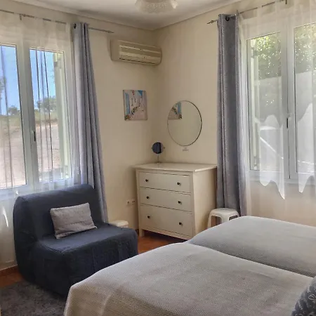 Villa Gastouri Pascalia With Heated Pool In October And Views Achilleion