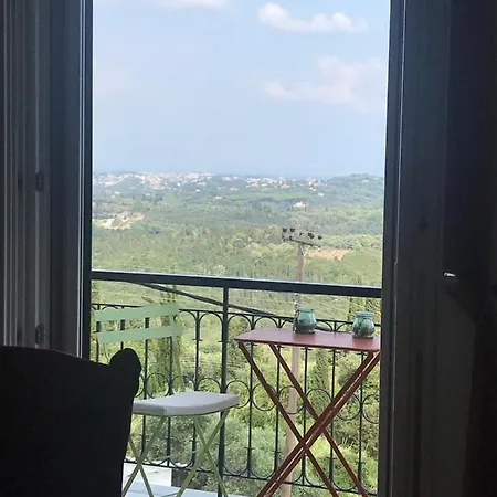 Schoenes Familienappartement In Pelekas, Corfu Mit Meerblick * Pelekas
