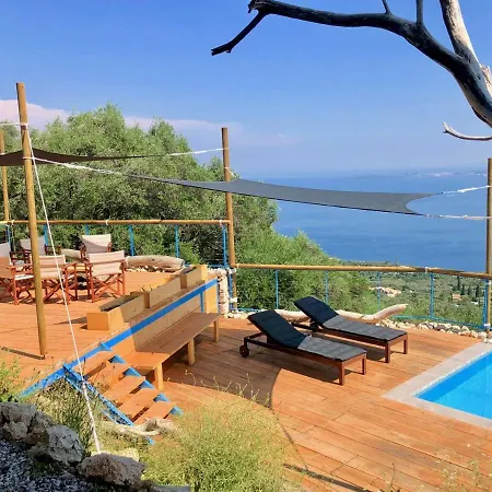 Intaba: Seaside Retreat With Pool On Corfu's Riviera Holiday home