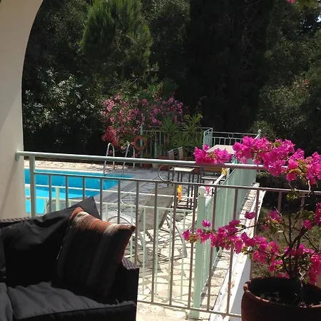 Villa Gastouri Pascalia With Heated Pool In October And Views Achilleion