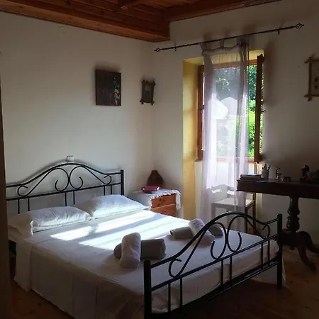 Country Traditional House In Corfu Village, Greece Sinarades
