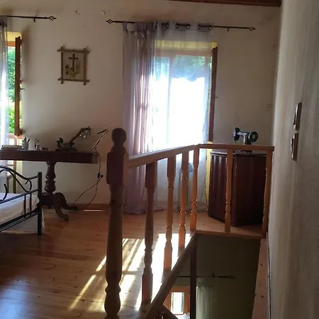 Country Traditional House In Corfu Village, Greece Sinarades