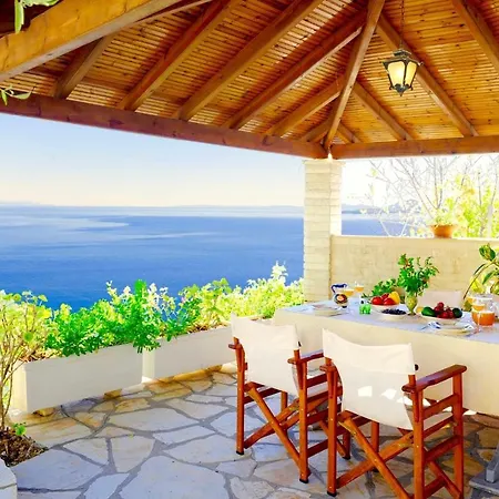 Kaminaki Panorama With Private Pool By Dadovillas