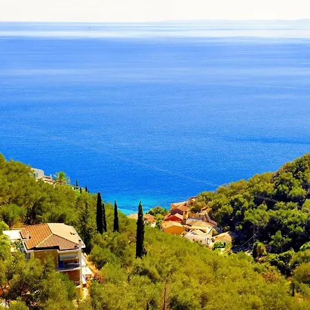 Kaminaki Panorama With Private Pool By Dadovillas Nisaki (Corfu)