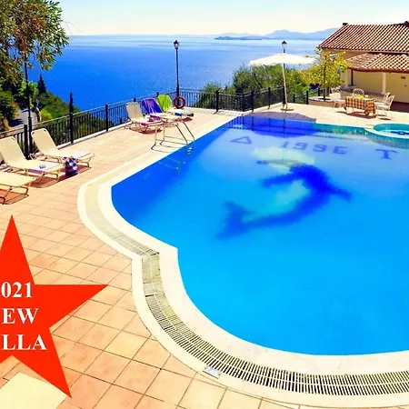Kaminaki Panorama With Private Pool By Dadovillas Villa Nisaki (Corfu)
