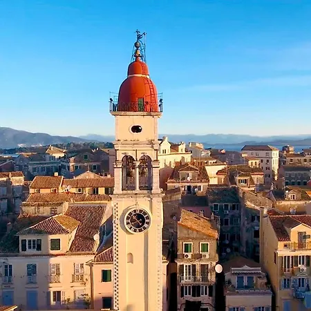 Holiday home Spacious Maisonette - Roof View Of Corfu Port Mantouki