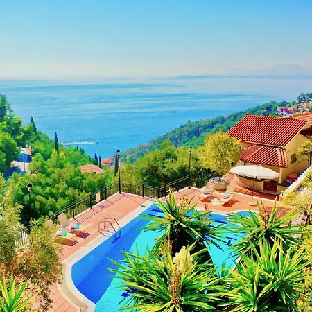 Kaminaki Panorama With Private Pool By Dadovillas Villa