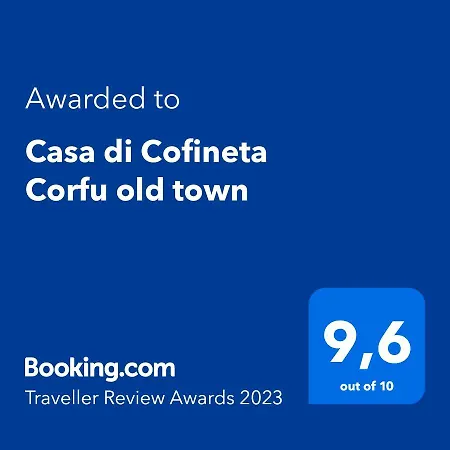 Casa Di Cofineta Corfu Old Town Apartment *