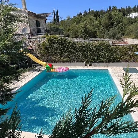 Villa Splendid Gouvia - 3 Bedrooms - Yiarios - Private Children's Playground *