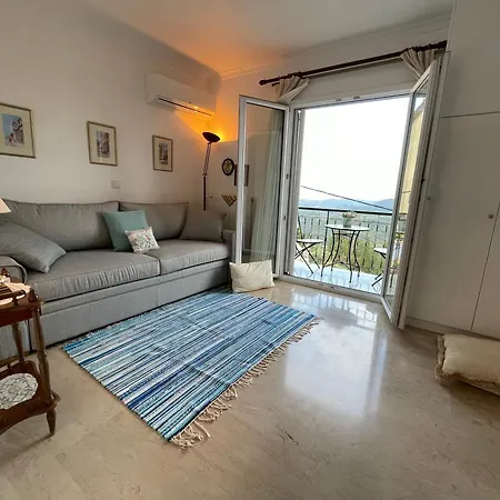 Schoenes Familienappartement In Pelekas, Corfu Mit Meerblick Apartment Pelekas