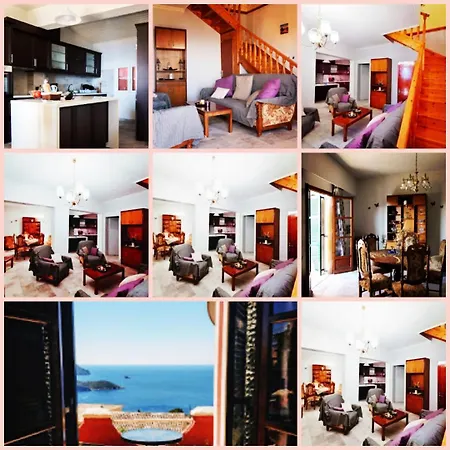 Traditional Panoramic Sea View House Lakones