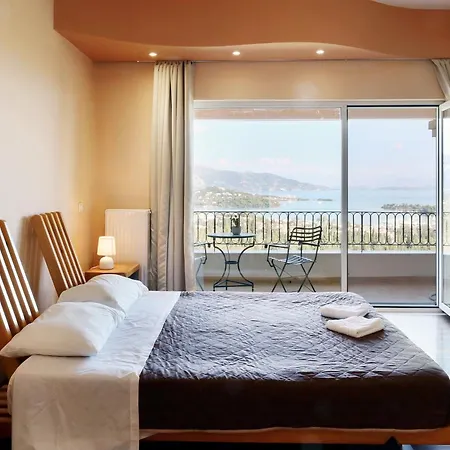 Villa Casa T With Amazing Views In Corfu Kontokali