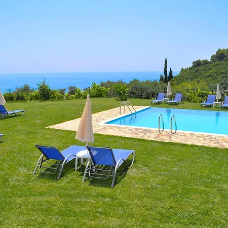 Pool With Panoramic View Pelekas