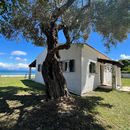 Beachfront With Garden - Valentine Corfu Mesongi