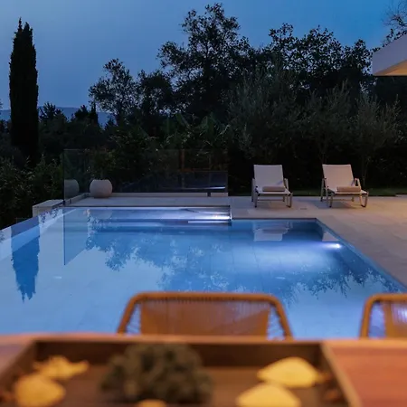 My Mediterranean Corfu Luxury With Private Swimming Pool Villa Kontokali