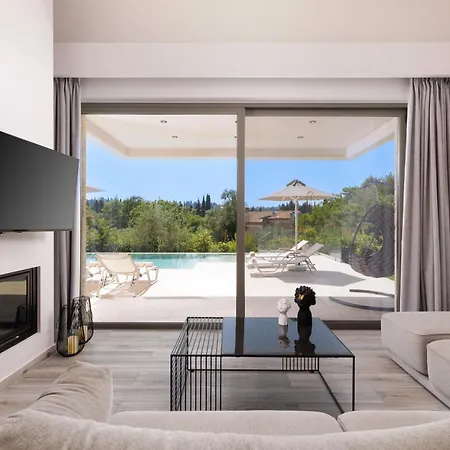 Villa My Mediterranean Corfu Luxury With Private Swimming Pool *