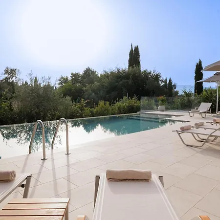 My Mediterranean Corfu Luxury With Private Swimming Pool Kontokali
