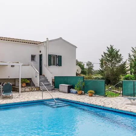 Villa Tulip House Pool In Corfu *