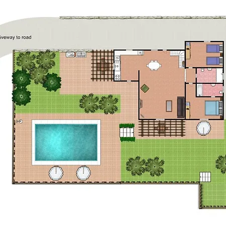 Villa Malama Pyrgi (Corfu)