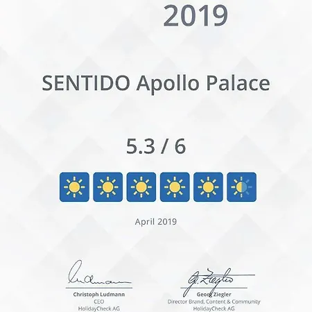 Sentido Apollo Palace 5*