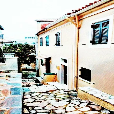 Country Traditional House In Corfu Village, Greece *