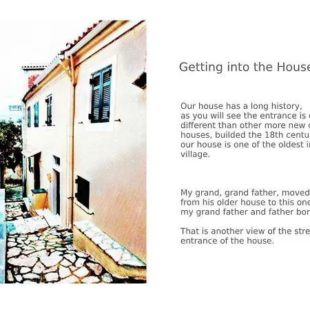 Country Traditional House In Corfu Village, Greece Country house *