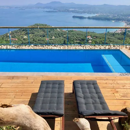 Intaba: Seaside Retreat With Pool On Corfu's Riviera