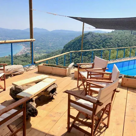 Intaba: Seaside Retreat With Pool On Corfu's Riviera
