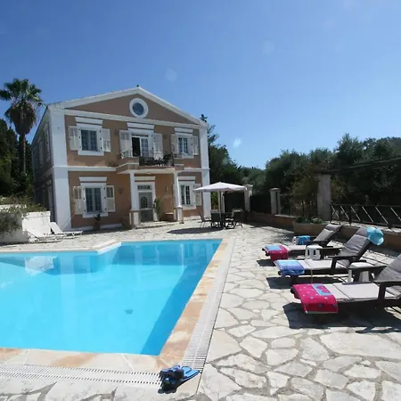 Villa Durrell Corfu Strawberry-pink *