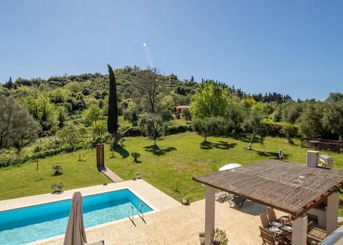 Villa Nima Corfu Private Pool Kothonikion photo