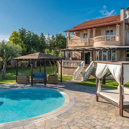 Corfu Halikouna Oasis - Pool And Tennis Retreat Villa *