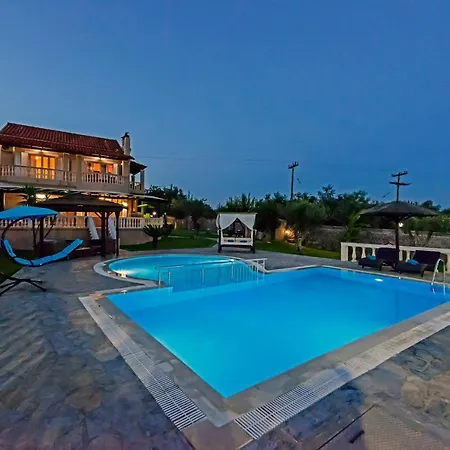 Corfu Halikouna Oasis - Pool And Tennis Retreat * Halikounas
