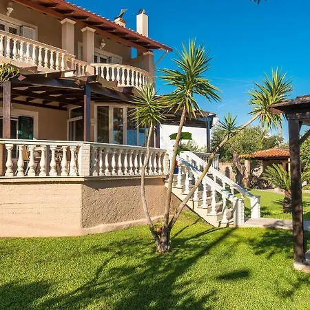 Villa Corfu Halikouna Oasis - Pool And Tennis Retreat Halikounas