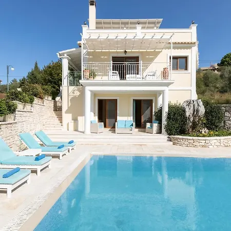 Villa View Villas-corfu-villa Eleni,4 Bedrooms,large Private Pool,prime Location Kassiopi