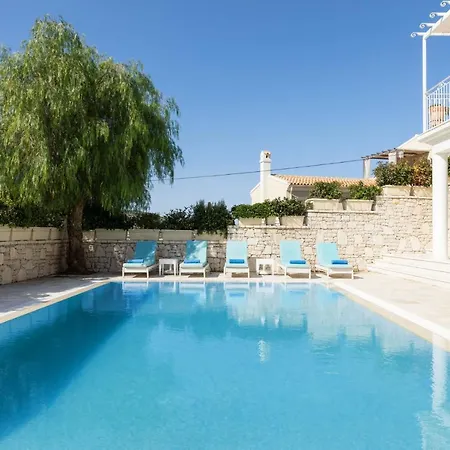 View Villas-corfu-villa Eleni,4 Bedrooms,large Private Pool,prime Location * Kassiopi